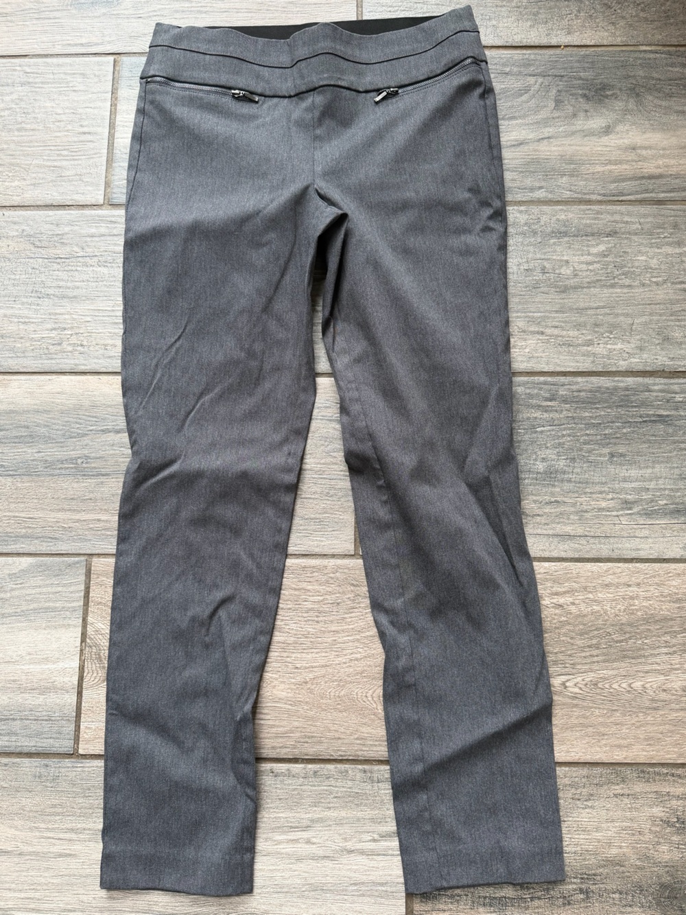 Candie’s Ashley Pull-On Pants Gray, Women’s (Juniors) Large